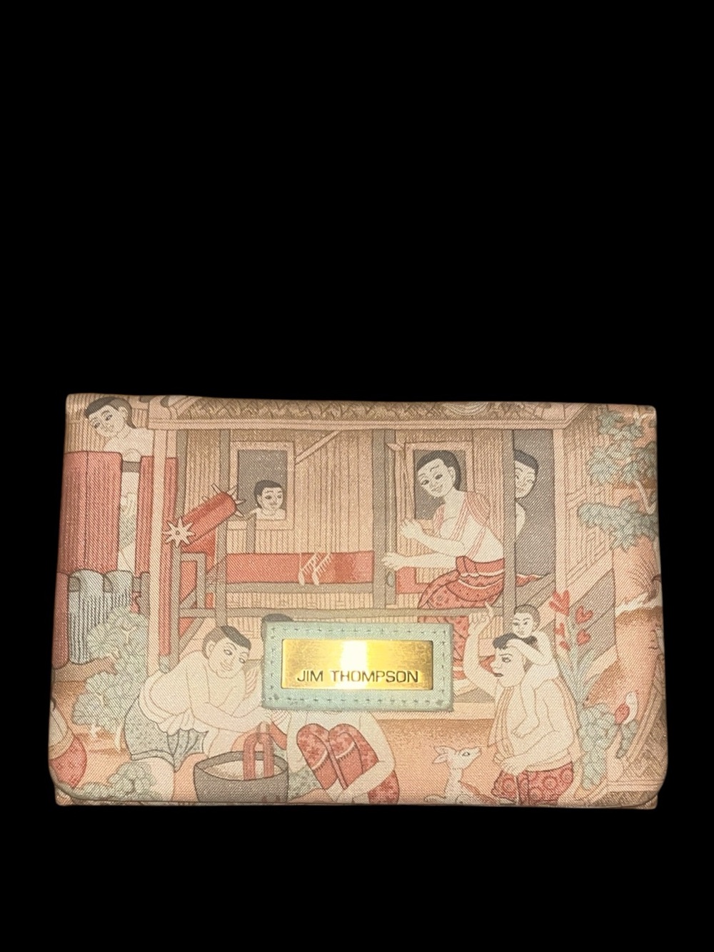 VNT Jim Thompson Silk Vanity Pouch